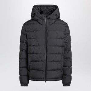 Moncler Black Hooded Down Jacket Men